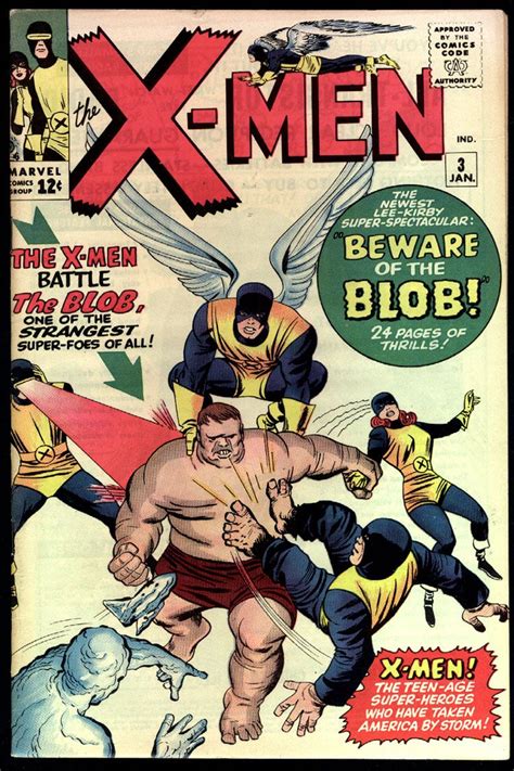 Marvel Silver Age Comic Book Covers Front Cover X Men 3 Cool