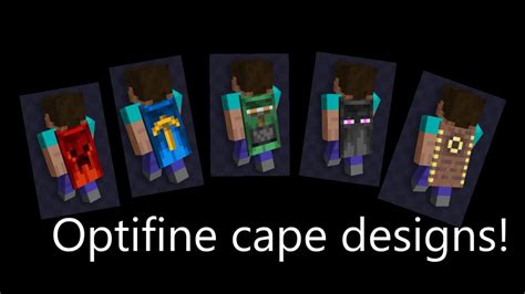 Optifine Capes Designs Of Minecon Capes Youtube