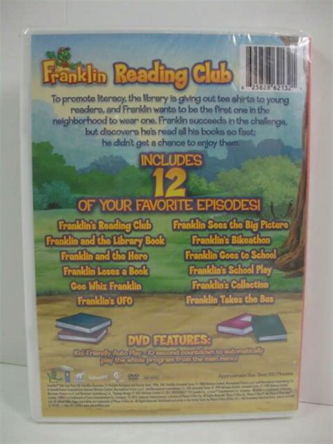 Franklin Franklins Reading Club Dvd 2013 For Sale Online Ebay