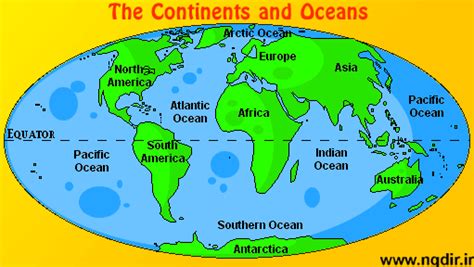 5 Oceans Major Oceans