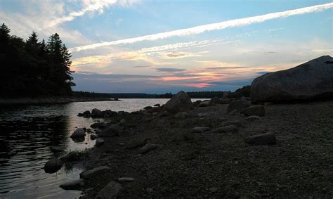 Long Lake Sunset Over Long Lake Provincial Park Halifax Flickr