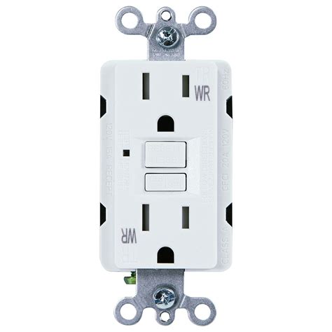 Usi Electric 15 Amp Gfci Weather Resistant Receptacle Outlet White