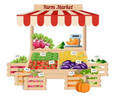 Farmers Markets Illustrations Royalty Free Vector Graphics And Clip Art