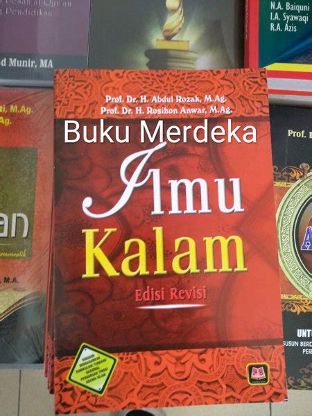 Jual Buku Ilmu Kalam Edisi Revisi Abdul Rozak Rosihan Anwar Di