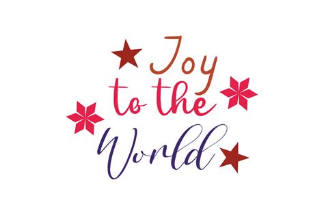 Joy To The World Graphic By Fontruly · Creative Fabrica