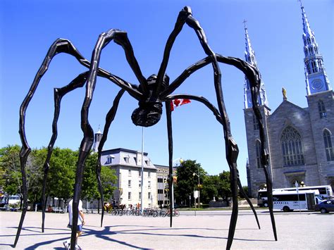 Maman A Sculpture Outside The National Gallery Of Canada Ottawa By