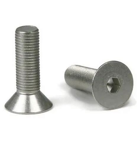 Mild Steel Full Thread Countersunk Flat Head Screw Size Inch At Rs Piece In Rohtak