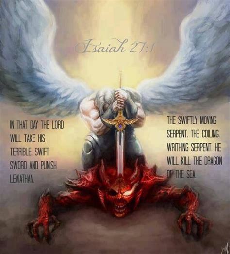 He Will Destroy All Evil Prophetic Art Spiritual Warfare Bible
