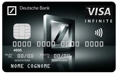 Deutsche Bank Visa Infinité Black Card Decor Ideen