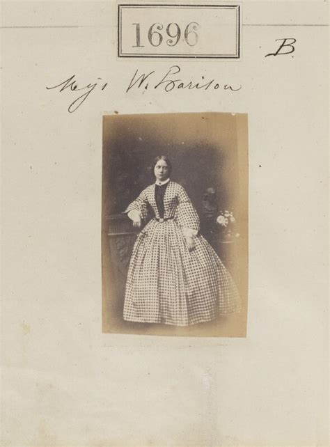 Npg Ax51089 Hon Miss William Harrison Portrait National Portrait