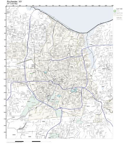 Rochester Ny State Map