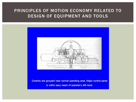 Principles Of Motion Economy