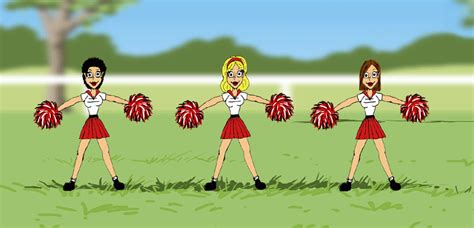 Animated  Cheerleading