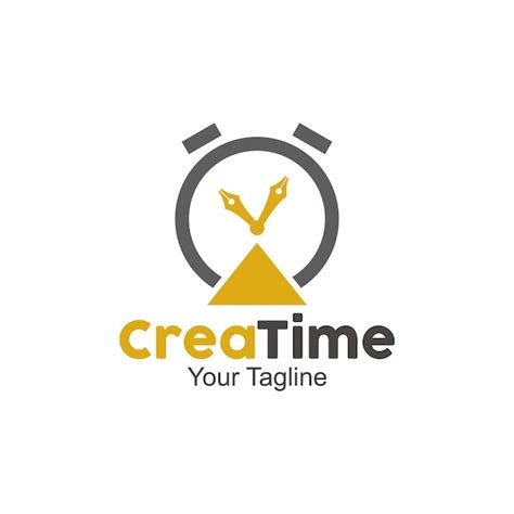 Premium Vector Time Logo