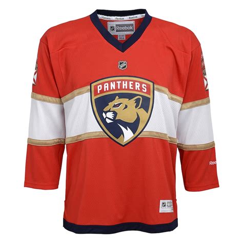 Reebok Florida Panthers Youth Red Home Replica Jersey