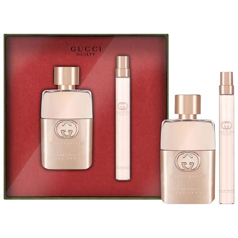 Gucci Guilty Pour Femme Eau De Parfum Perfume Set Glamour Brands