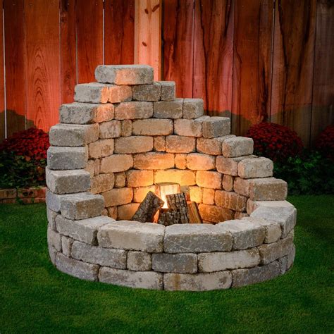 Shop Diy Kits Outdoor Fire Pit Kits Outdoor Fire Pit Designs Diy