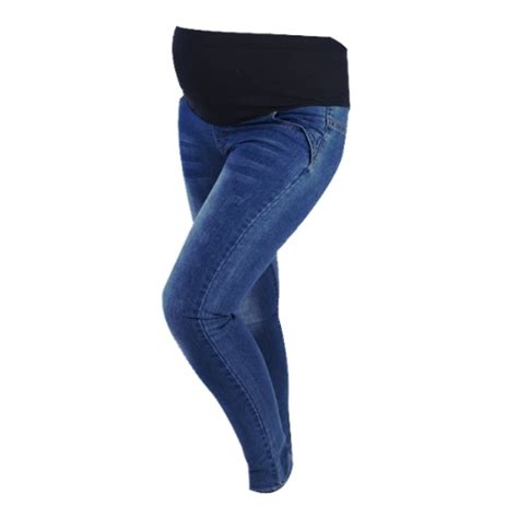 Bellyssimo Maternity Jeans Ultra Stetch Dark Denim Size 34 Clicks