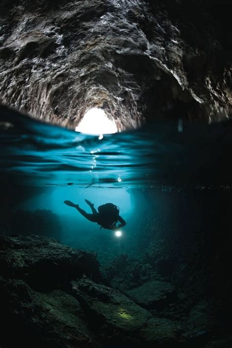 Underwater Cave Exploration Pics