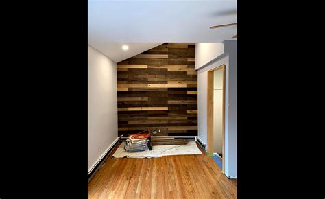 Stunning Barn Board Accent Wall Pablos Home Improvement