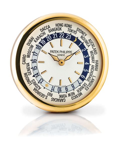 Patek Philippe A Brass World Time Wall Clock