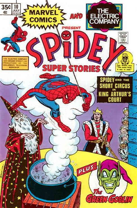 Spidey Super Stories 10 Fn Marvel Spider Man Green Goblin Romita