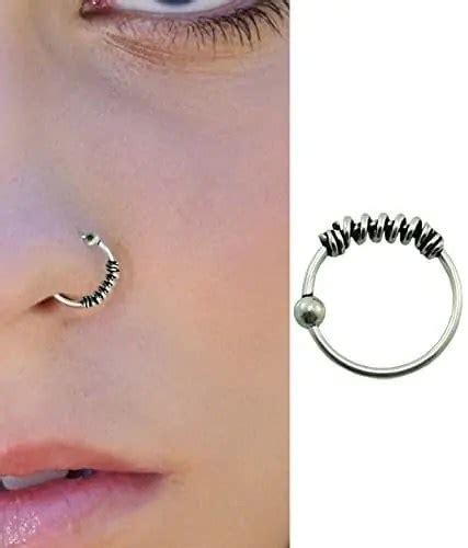 9 Different Types Of Nose Piercing With Jewelry Ideas