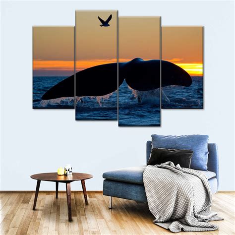 Whale Tail Sighting Wall Art Photography