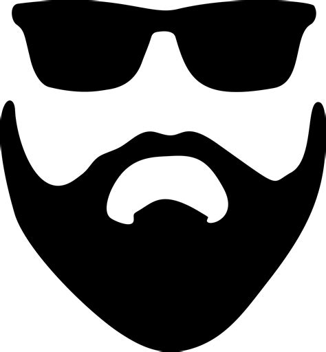 Beard Silhouette Clip Art At Getdrawings Free Download