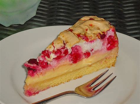 Johannisbeer- Pudding -Baiser Kuchen von youdid91 Chefkoch