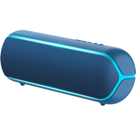 Sony Xb22 Extra Bass Portable Bluetooth Speaker Blue Srsxb22l
