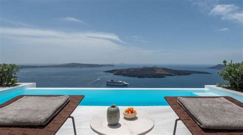 Santorini Villas Infinity Pools Caldera Views Luxury Villa Holidays