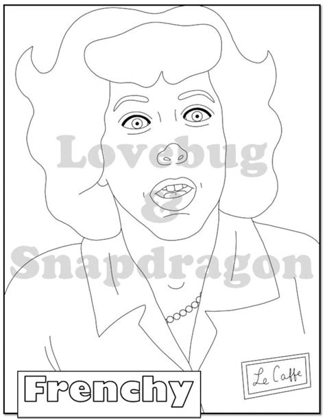 Grease 2 Coloring Pages Coloring Pages