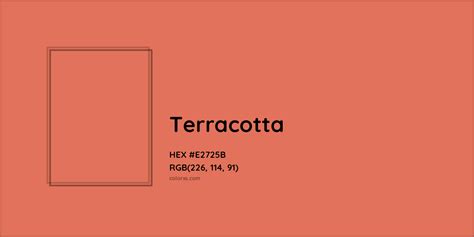 Terra Cotta Color Chart
