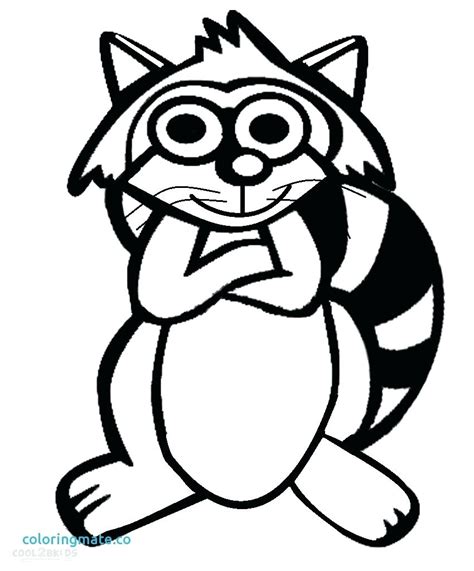 We have collected 35+ raccoon coloring page images of various designs for you to color. Simple Raccoon Drawing at GetDrawings | Free download