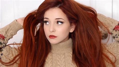 How To Autumn Orangeginger Hair Dye Tutorial Youtube
