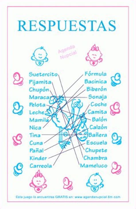 Llena la lista con cosas relacionadas a los bebés, una por cada. 85 JUEGOS DE BALBUCEO CON RESPUESTAS PARA BABY SHOWER, PARA BABY JUEGOS BALBUCEO RESPUESTAS ...