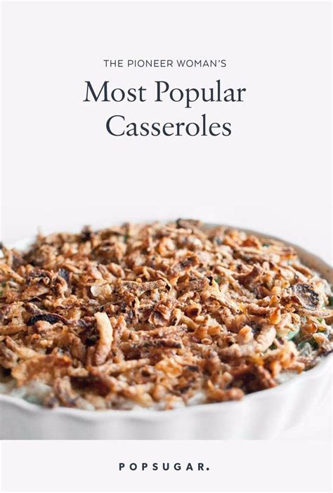 This tuna casserole recipe is extra healthy because it includes veggies like spinach, onions, bell peppers, and peas. These Popular Casseroles From The Pioneer Woman Will ...