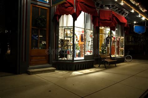 Everything christmas you need to decorate your home or office! Victorian Storefront At Christmas Stock Image - Image of seller, door: 1712797