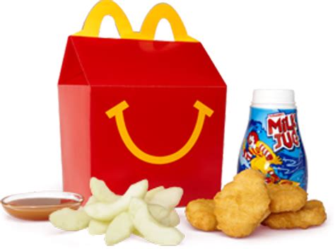 Download Mc Donalds Happy Mealwith Nuggetsand Milk