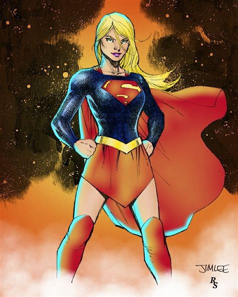Supergirl By Jim Lee Colors By Raniere Soares Jim Lee Art Fantasy Comics Power Girl Henry
