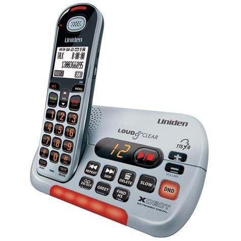 Uniden Sse35 Visual And Hearing Impaired Single Handset Cordless Phone