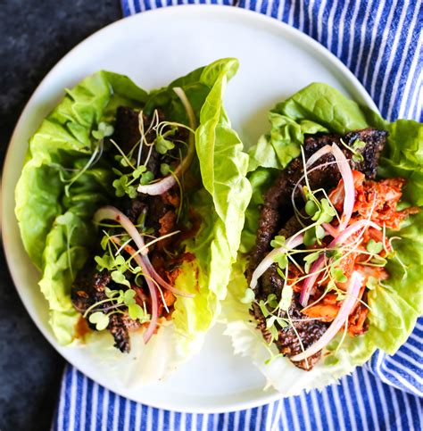 Bulgogi, a classic korean grilled beef, is so easy to make and fun to eat with friends and family. Whole30 Beef Bulgogi - The Defined Dish