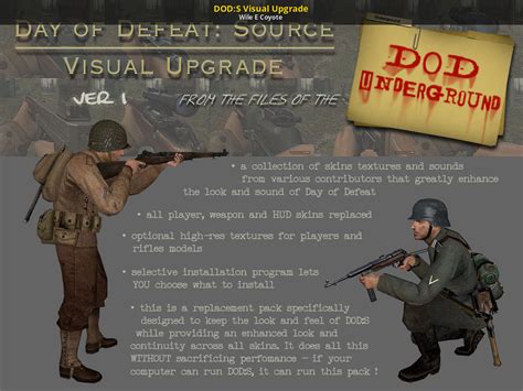 Dods Visual Upgrade Day Of Defeat Source Mods