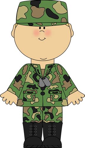 Boy In Army Uniform Clip Art Boy In Army Uniform Image