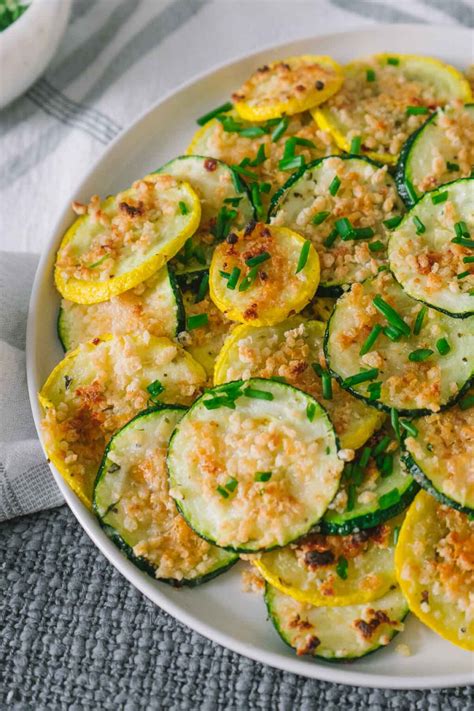 Parmesan Roasted Zucchini And Squash Easy Recipe Peel With Zeal