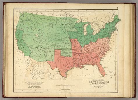 Map of the United States. - David Rumsey Historical Map Collection