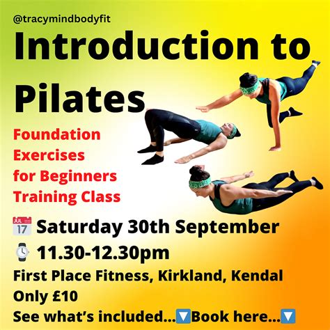 Introduction To Pilates Basic Foundations And Exercises Training With Tracy Dixon First Place Fitness