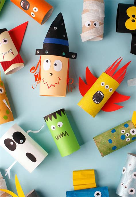 30 Fun Diy Halloween Crafts For Kids Activities Obsigen