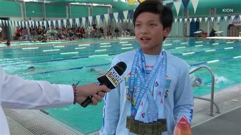 10 Year Old California Swimmer Clark Kent Apuada Breaks Michael Phelps Longest Standing Record